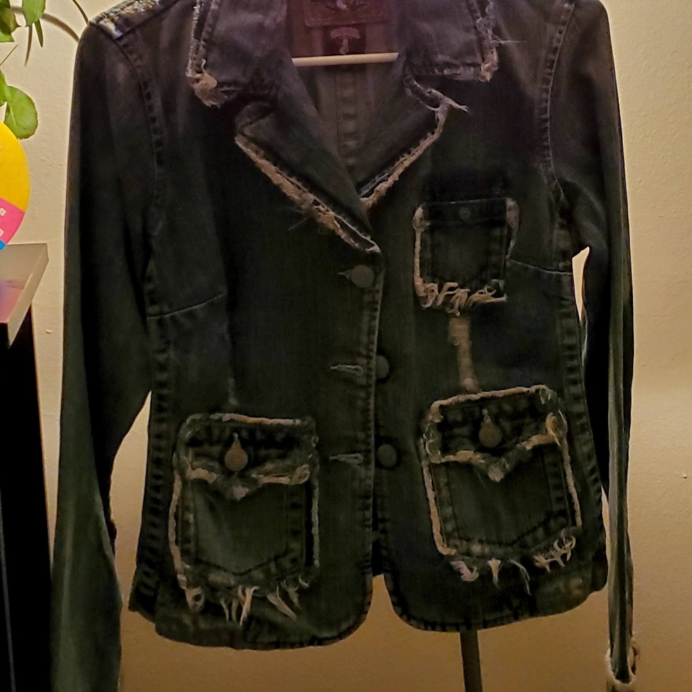 True Religion brand jeans small Blazer, new item.